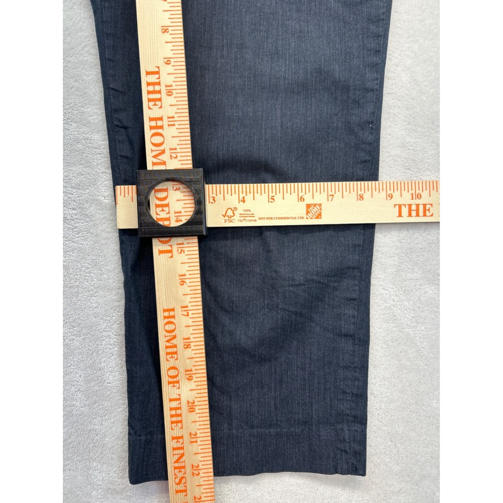 Loft Pants Womens 8 Blue Julie Fit Cropped Straight Leg Trousers - Picture 6 of 7